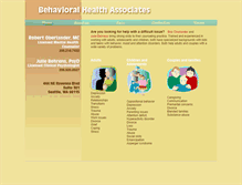 Tablet Screenshot of behavioralhealthassociates.com